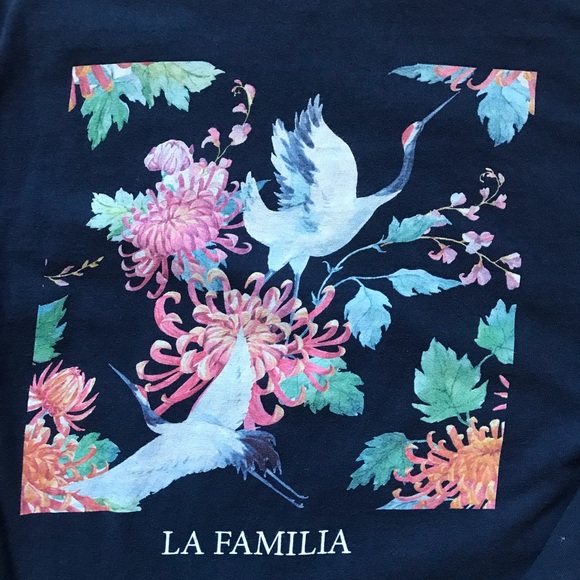 La Familia Tropical Long Sleeve T-shirt - Picture 6 of 7